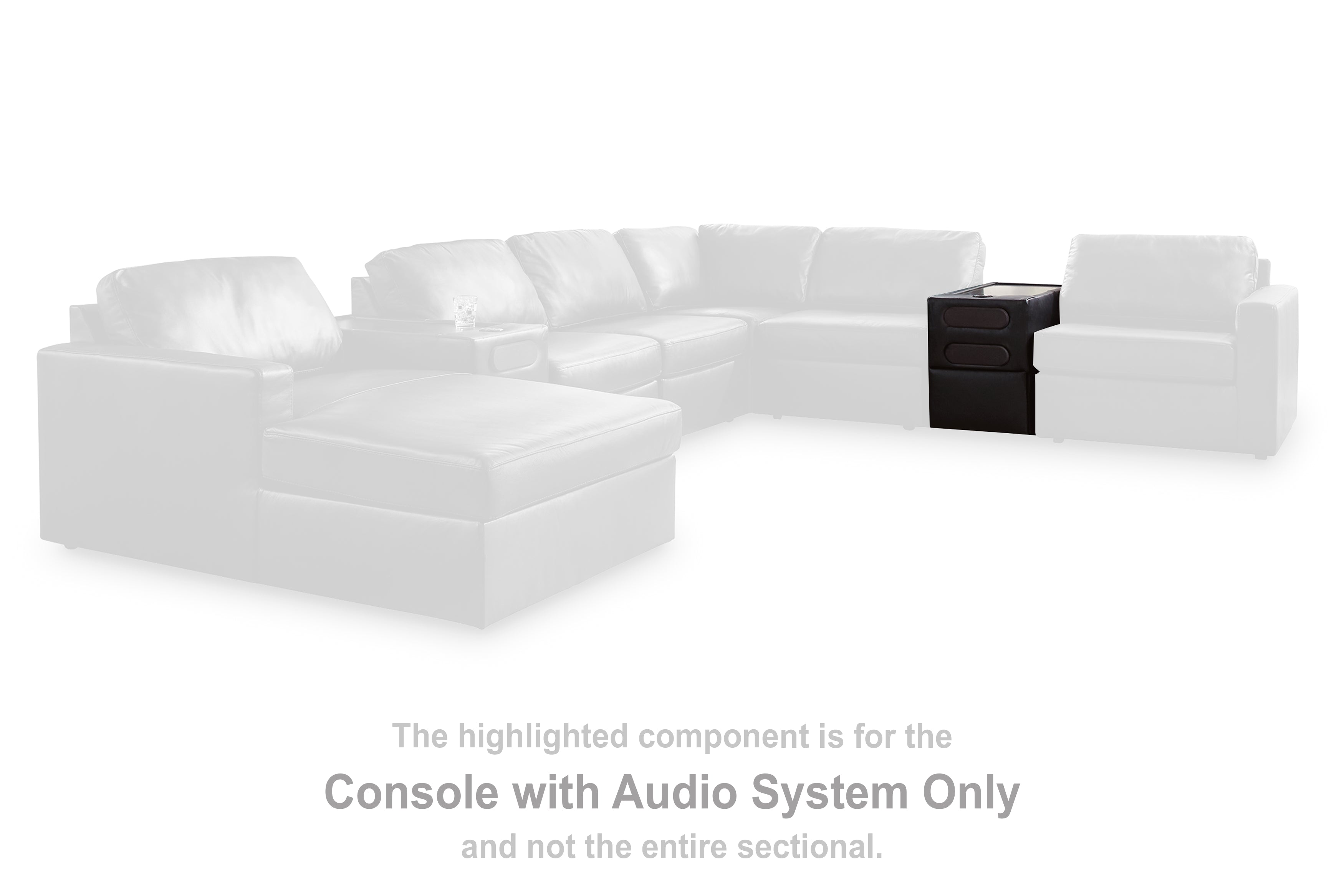 ModMax II Black Console with Audio System - 7430527