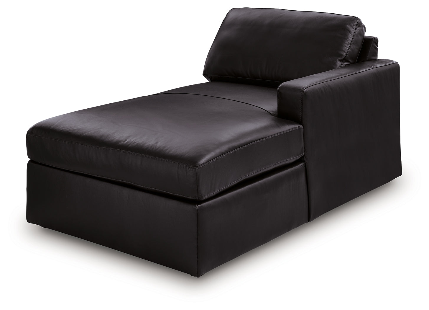 ModMax II Black Right-Arm Facing Corner Chaise - 7430517