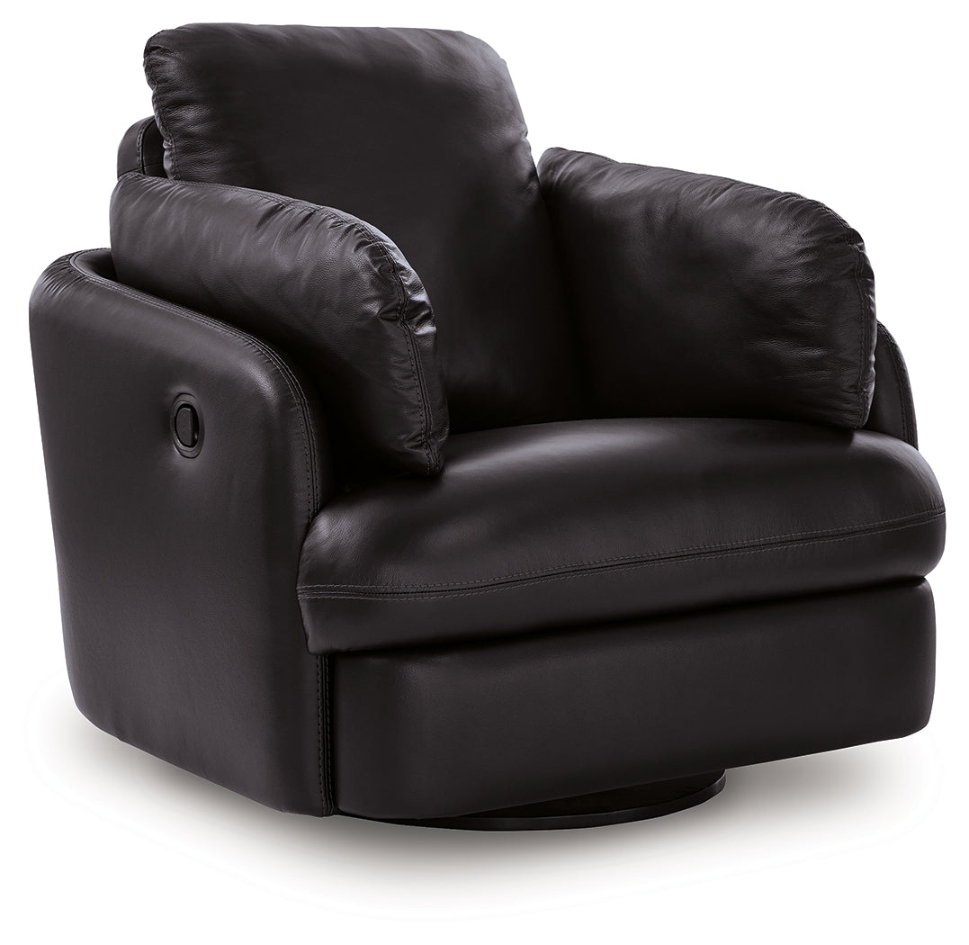 ModMax II Black Swivel Glider Recliner - 7430561