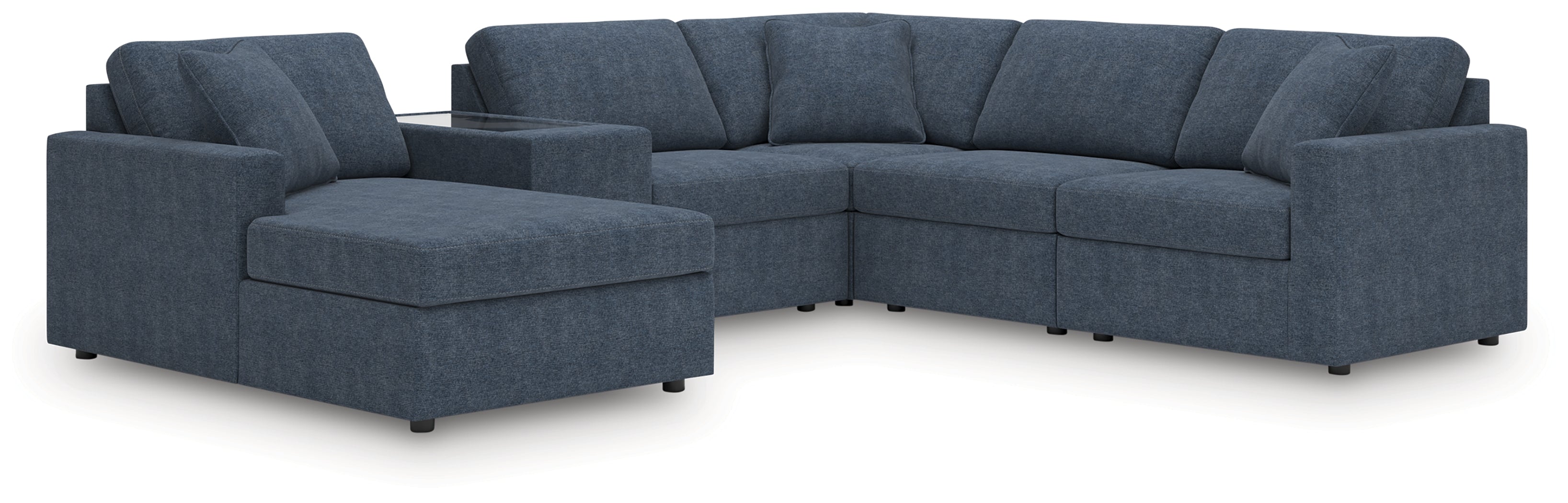 Modmax Ink 6-Piece Sectional with Chaise - 92121S52
