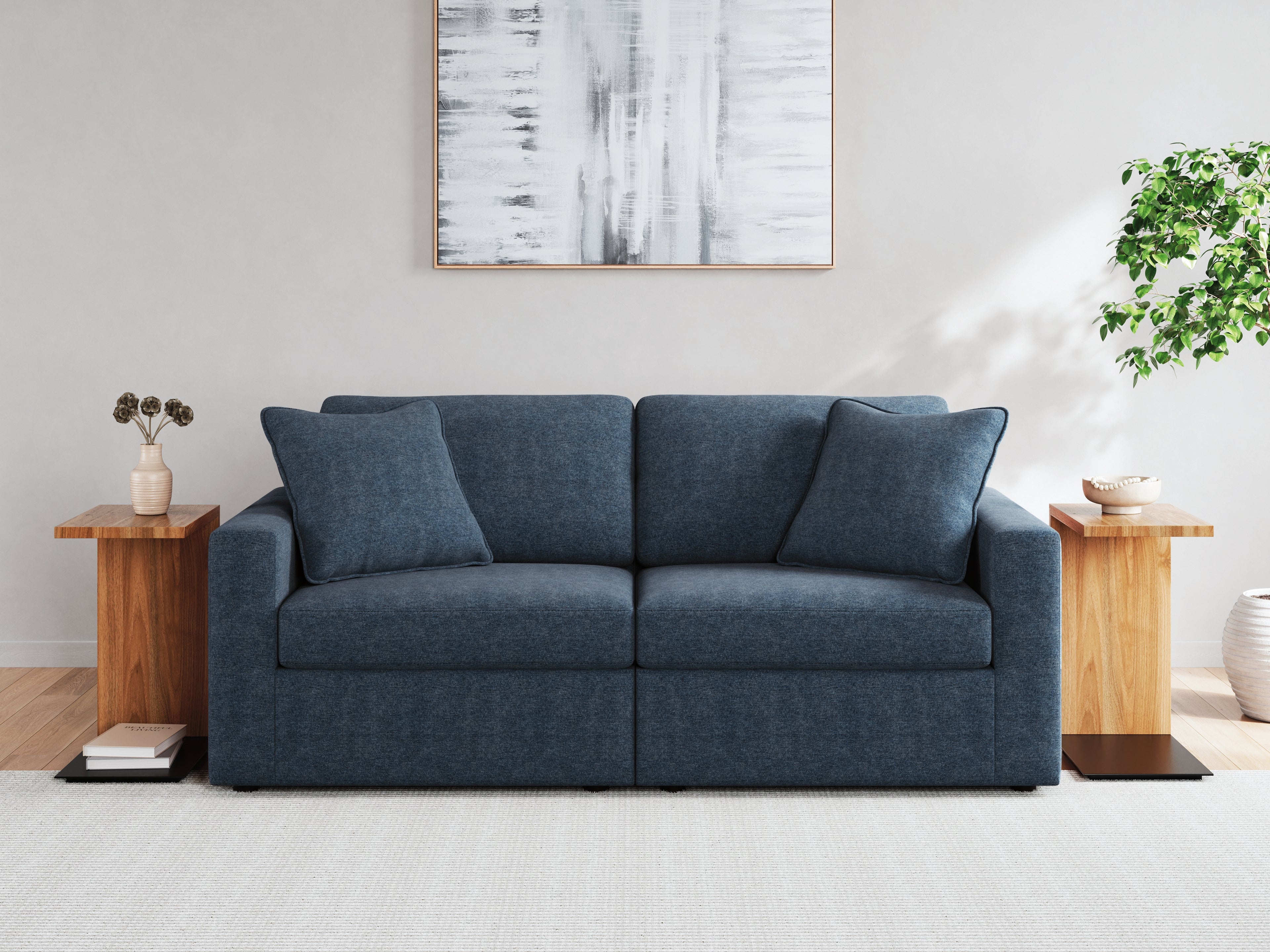 Modmax Ink 7-Piece Sectional with Audio Console - 92121S75