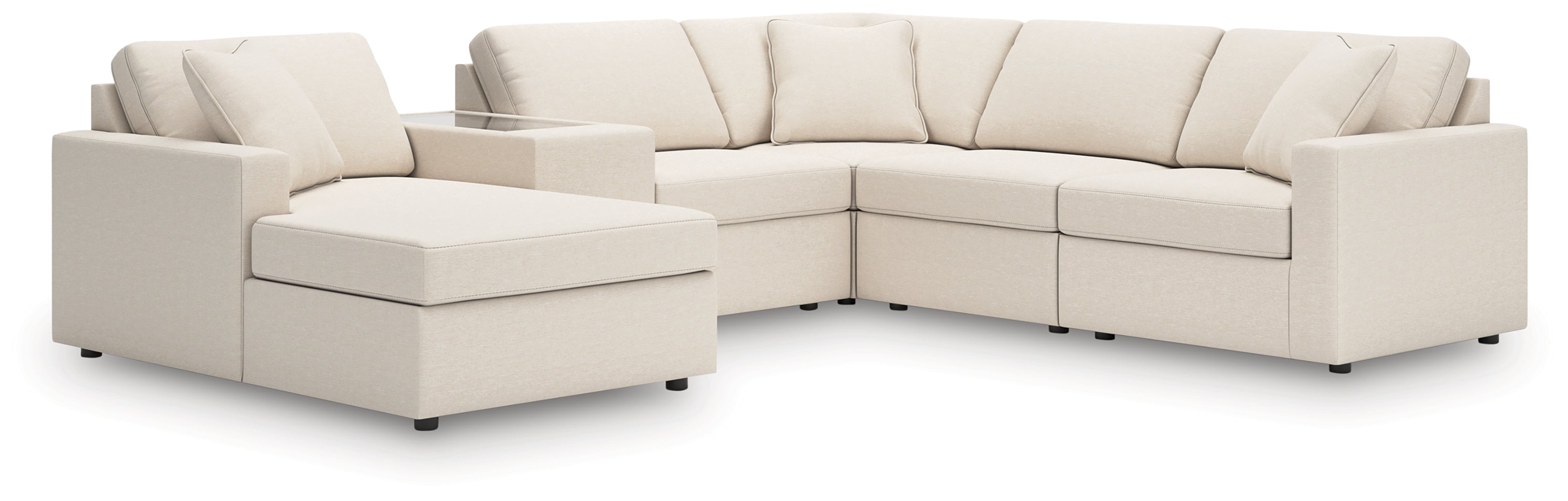 Modmax Oyster 6-Piece Sectional with Chaise - 92103S52