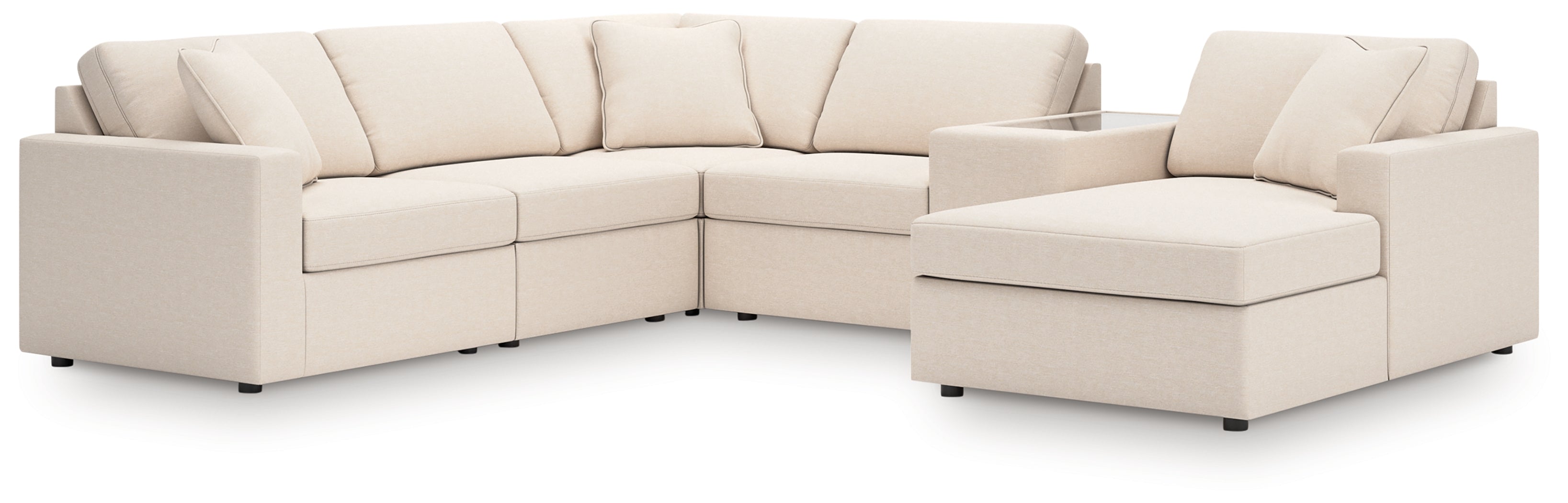 Modmax Oyster 6-Piece Sectional with Chaise - 92103S53