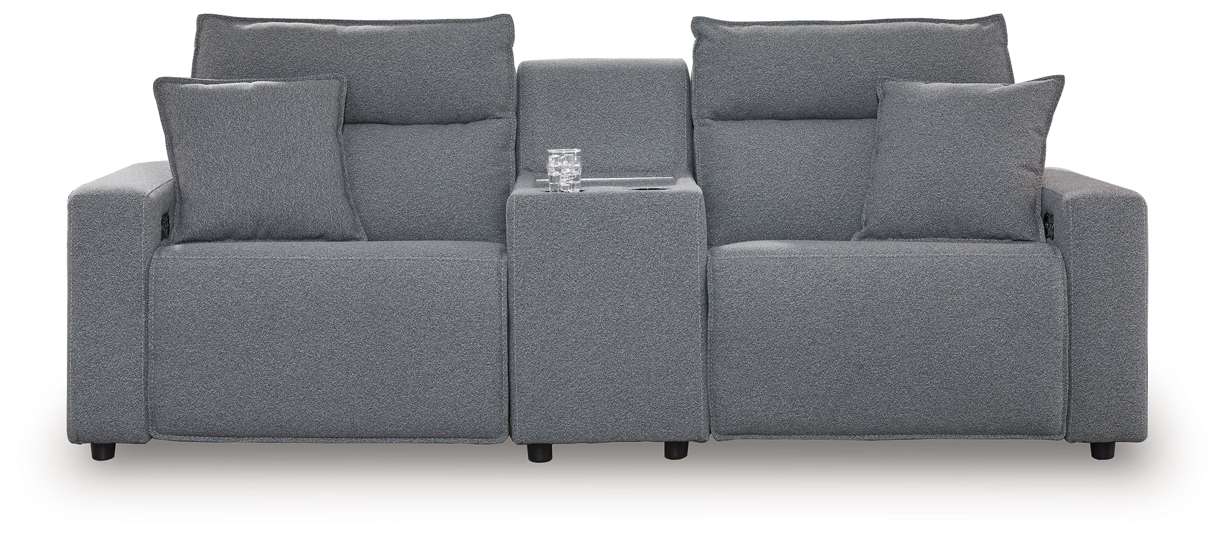 Modmax Salt and Pepper 3-Piece Power Reclining Sectional - 65906S3