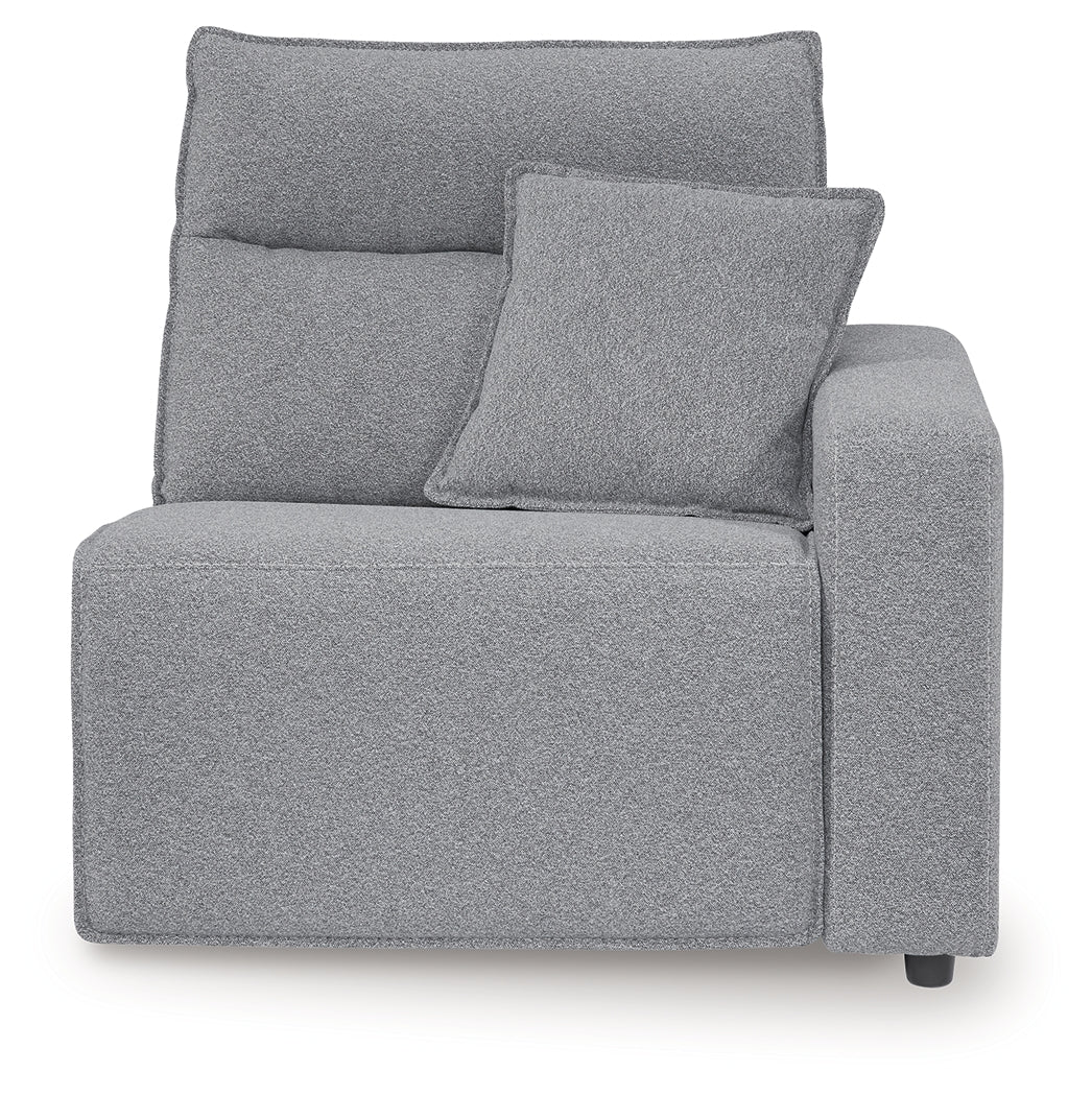 Modmax Salt and Pepper Right-Arm Facing Power Recliner - 6590662
