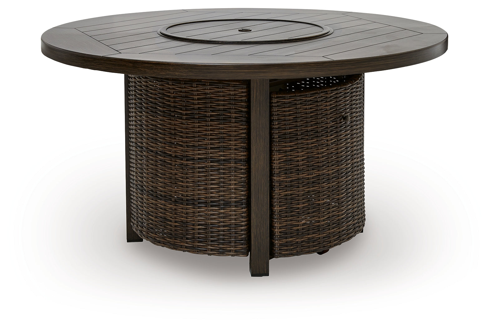 Monterey Point Dark Brown Outdoor Fire Pit Table - PCP760-776