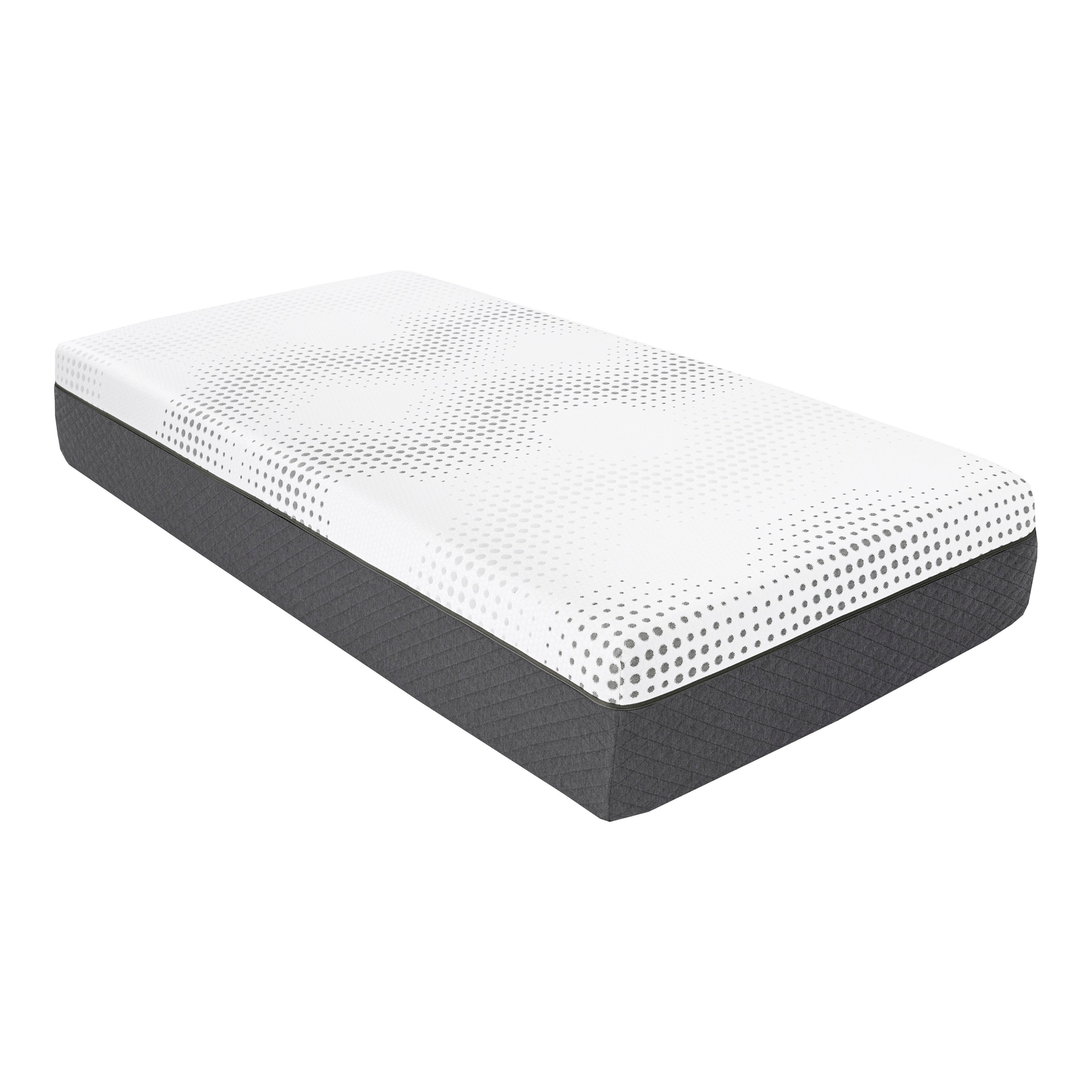MT-UNH12T 12" Twin Green Tea Gel-Infused Memory Foam Hybrid Mattress - MT-UNH12T