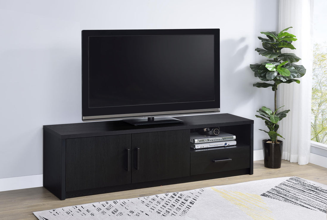 Murray 70-inch 2-door TV Stand Media Console Black - 706213