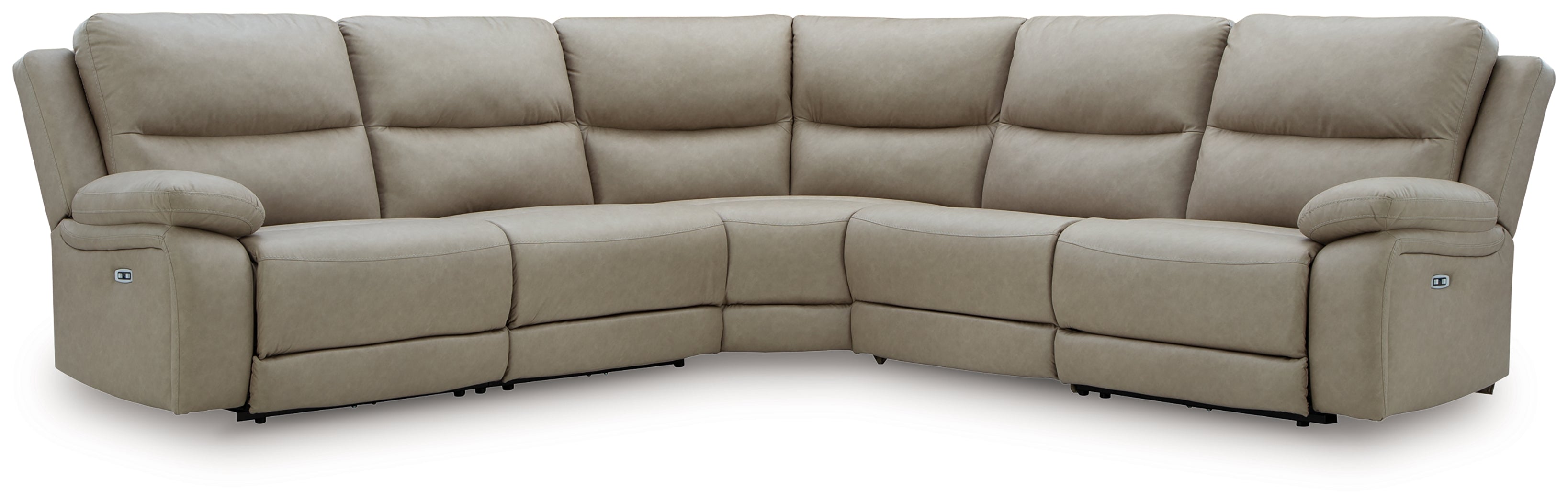 Narwhal Place Pebble 5-Piece Power Reclining Sectional - PC99201S8