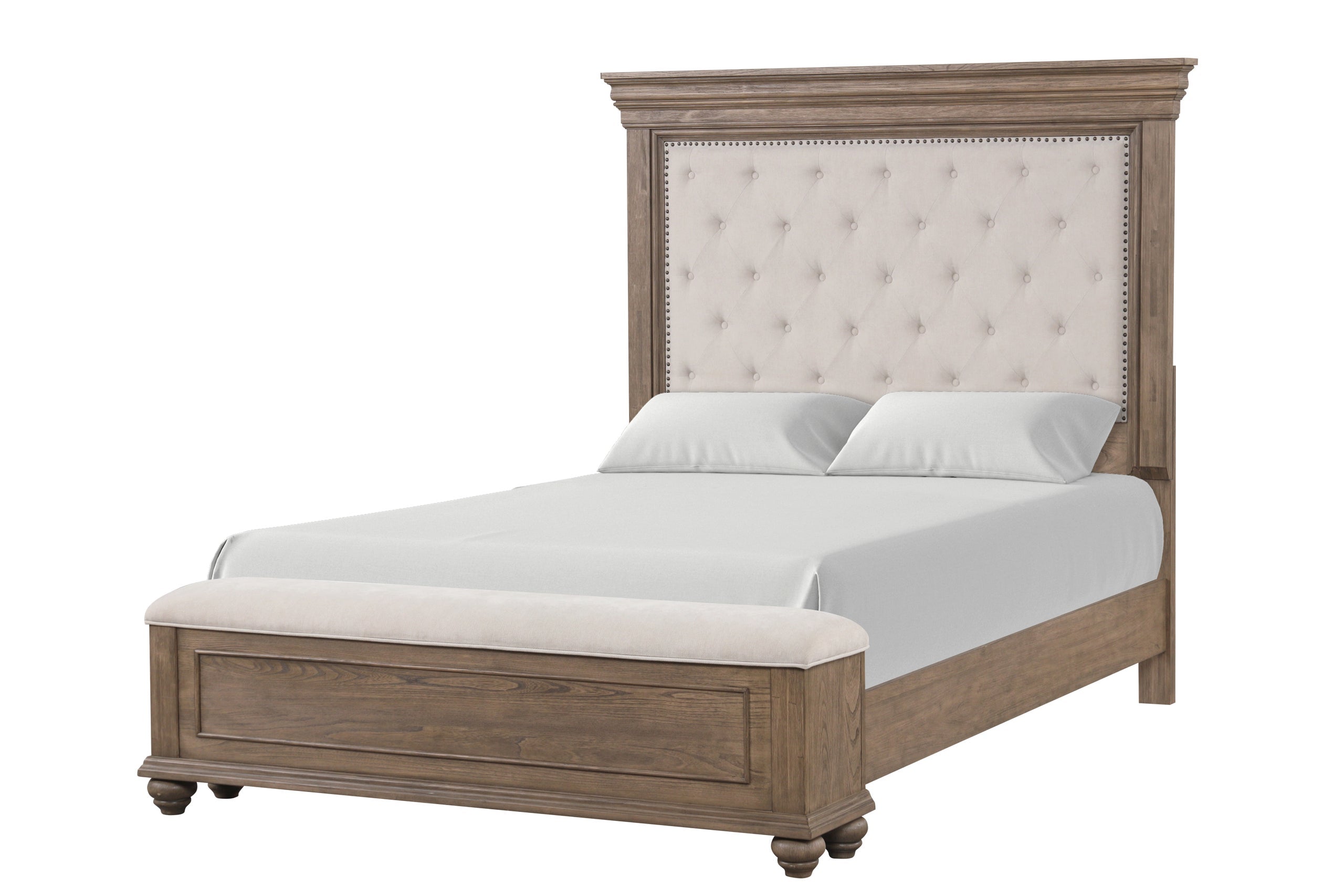 NASHVILLE - 4pc Bedroom Set - Queen, King *King 5pc - NASHVILLE 4pc or 5pc Bedroom Set King 5pc