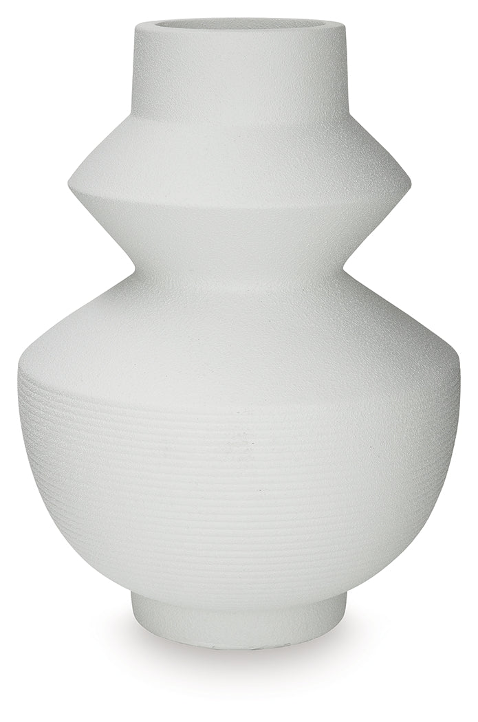 Naveen White Vase - A2000870