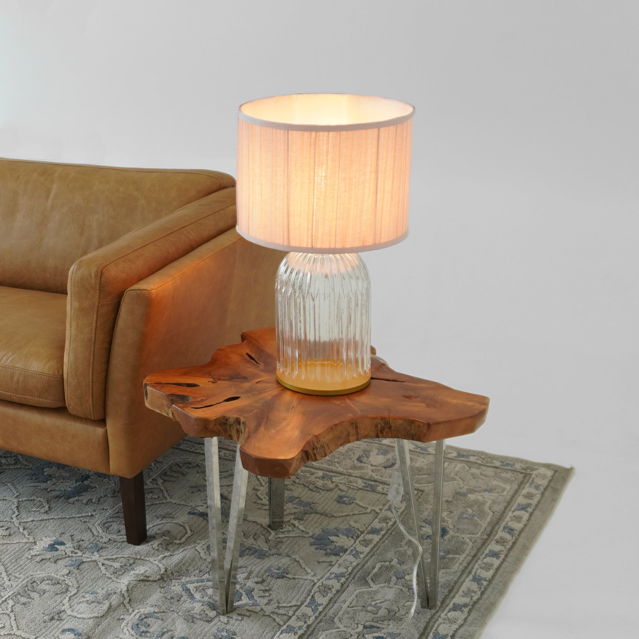 Nebulis Table Lamp Gold - Clear and Pink - TBL04104201