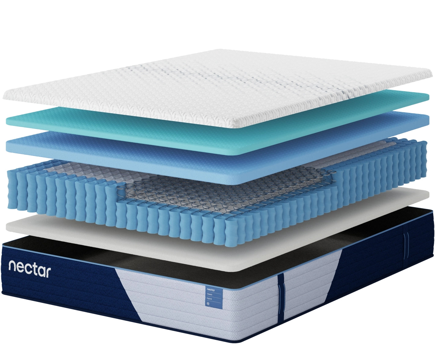 Nectar Hybrid Classic 5.1 White King Mattress - M14041