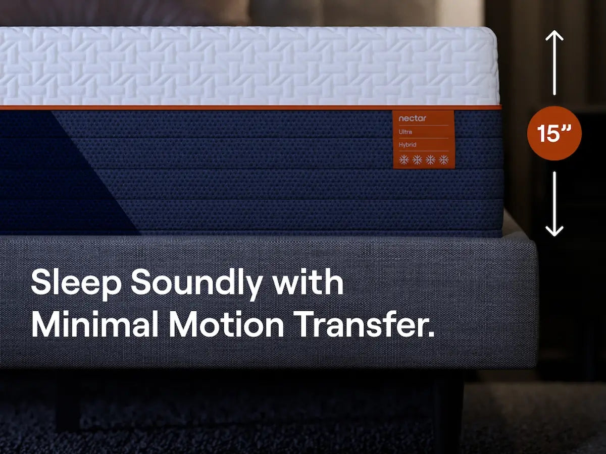 Nectar Ultra Hybrid 5.1 White Twin XL Mattress - M14371CR