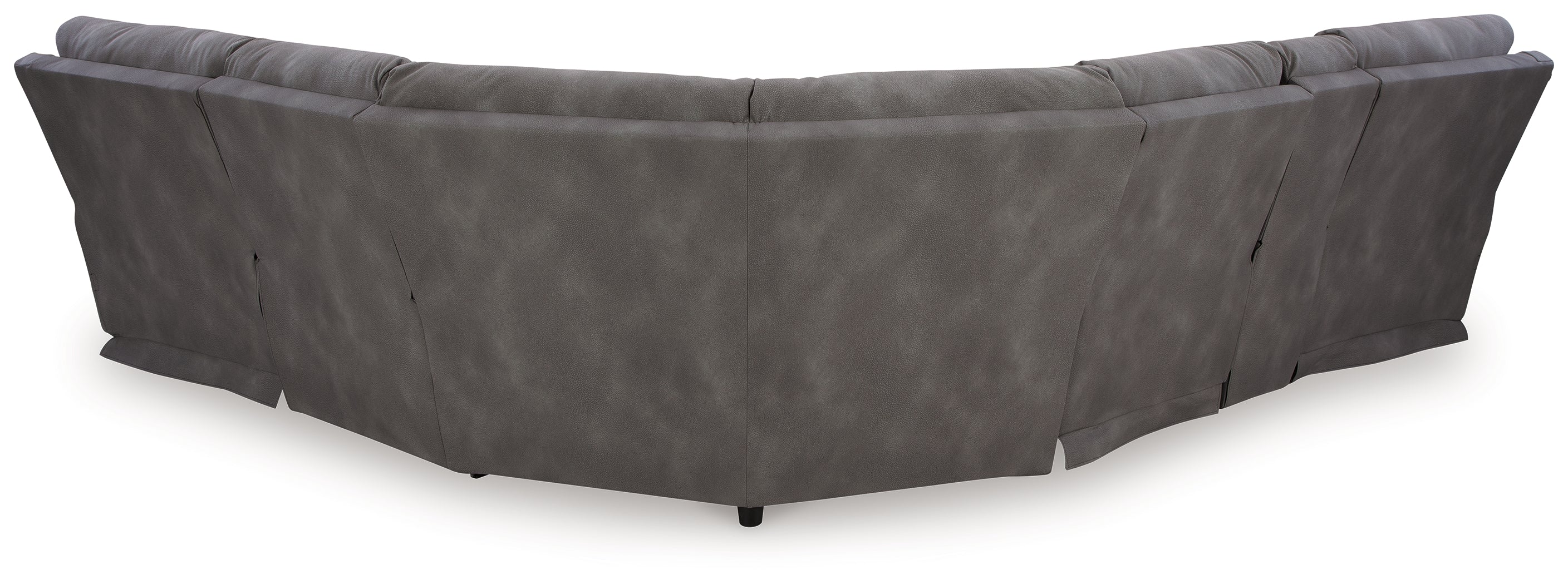 Next-Gen DuraPella Slate 6-Piece Power Reclining Sectional - 61003S7