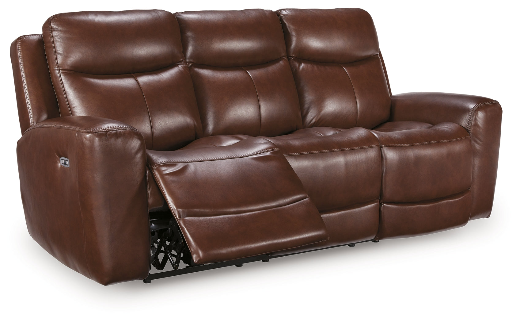 Next Move Mahogany Power Reclining Sofa - PCU1210215