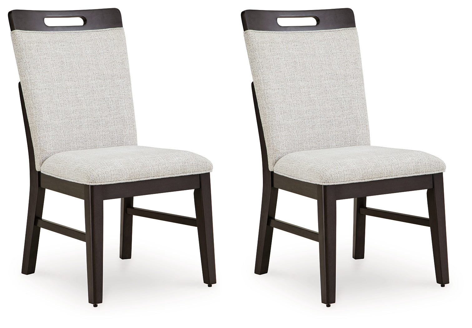 Neymorton Light Gray/Brown Dining Chair, Set of 2 - D618-01