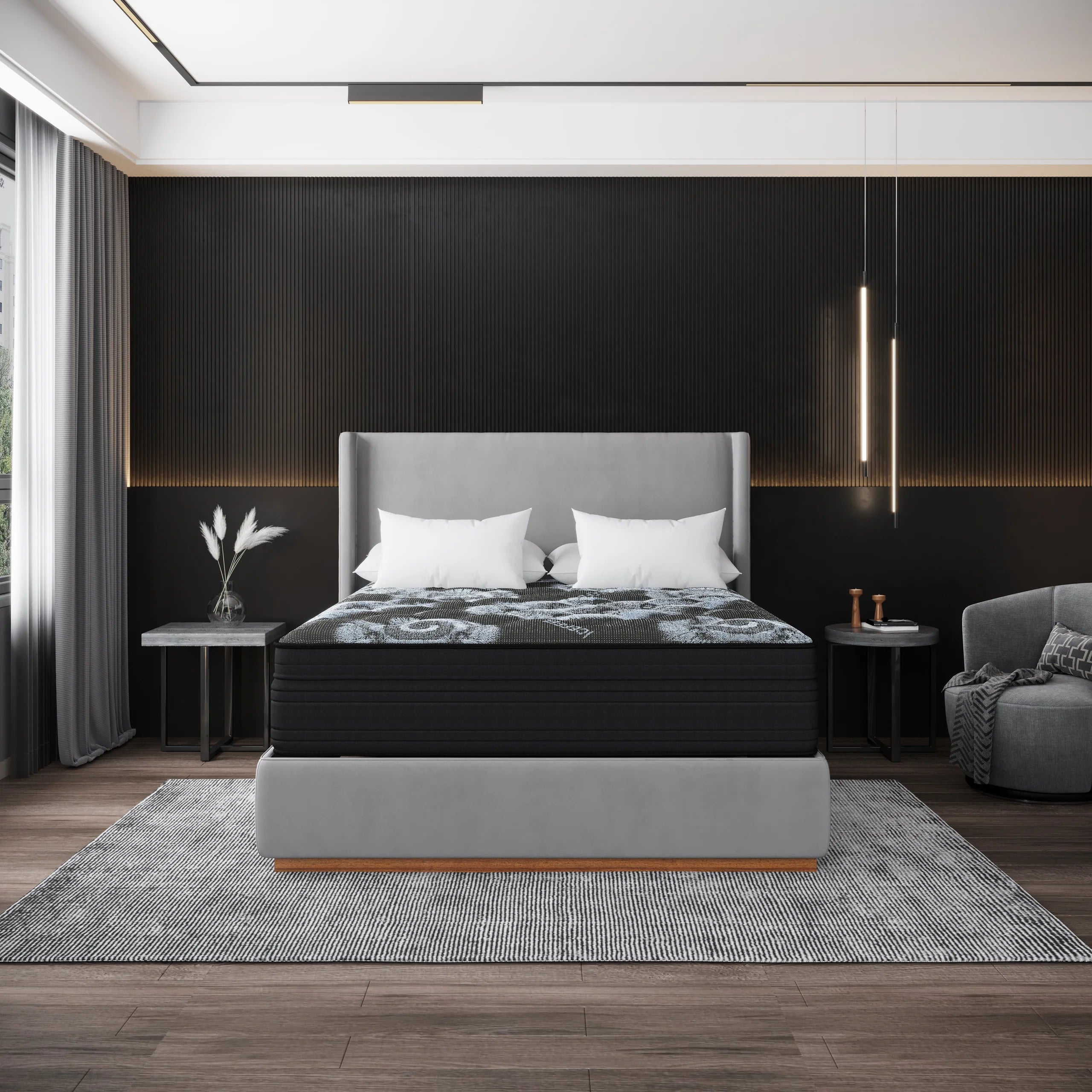 NOCHE LUXURY FIRM 13" HYBRID - Full, Queen, King *Queen - NOCHE LUXURY FIRM HYBRID Queen