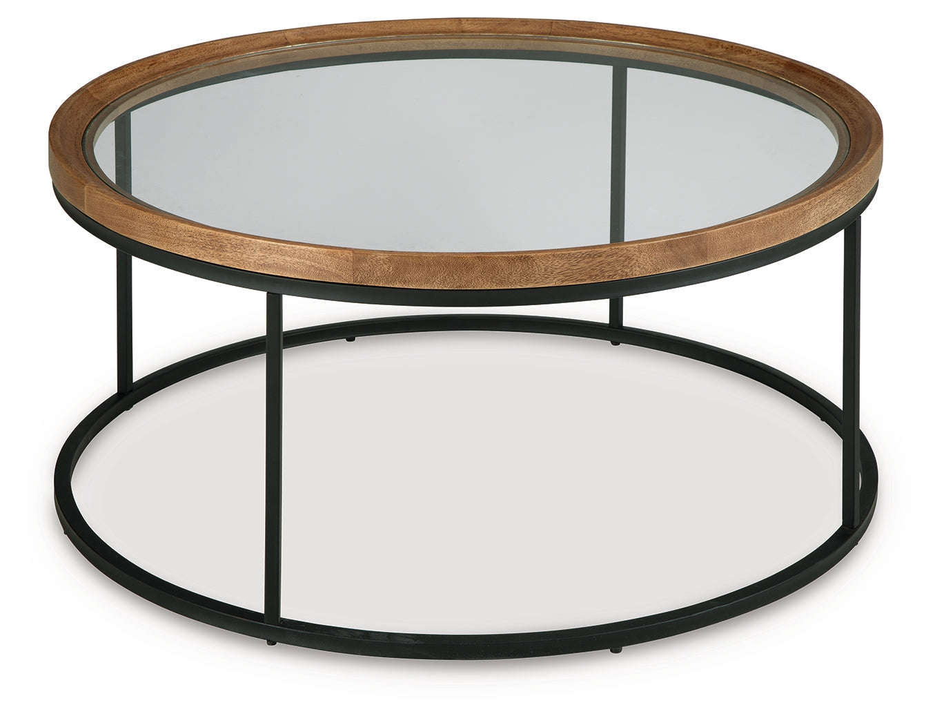 Noraluna Medium Brown Coffee Table - T502-8