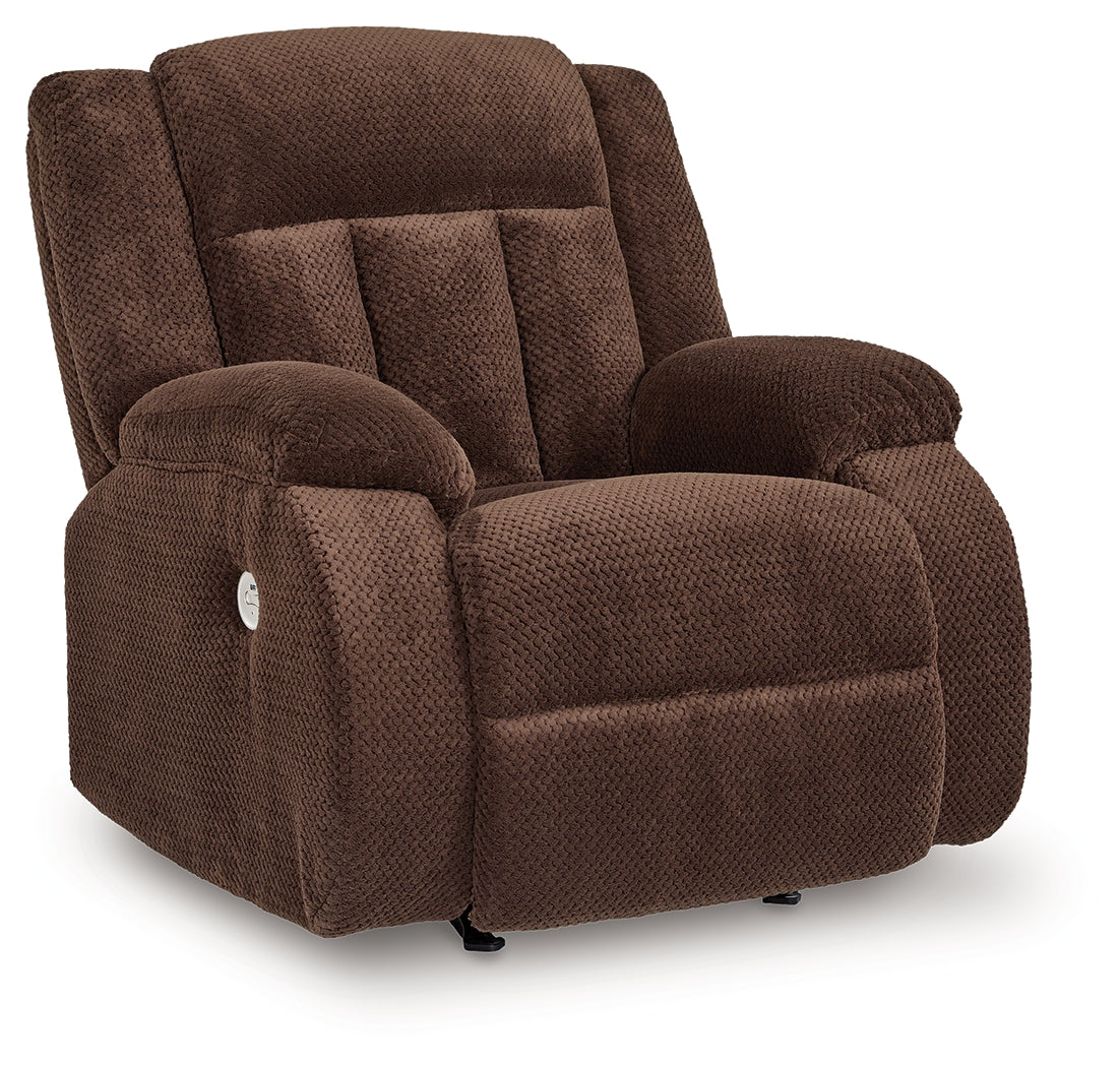 Observation Chocolate Power Recliner - PC2140698