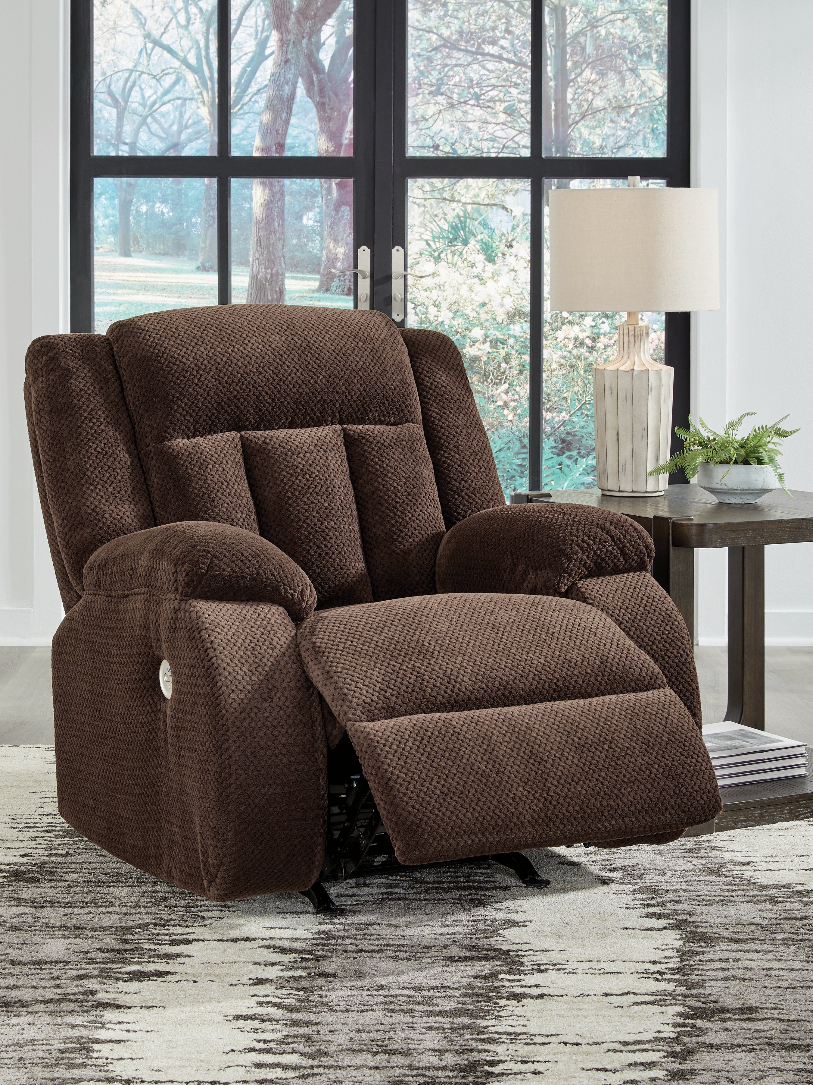 Observation Chocolate Power Recliner - PC2140698