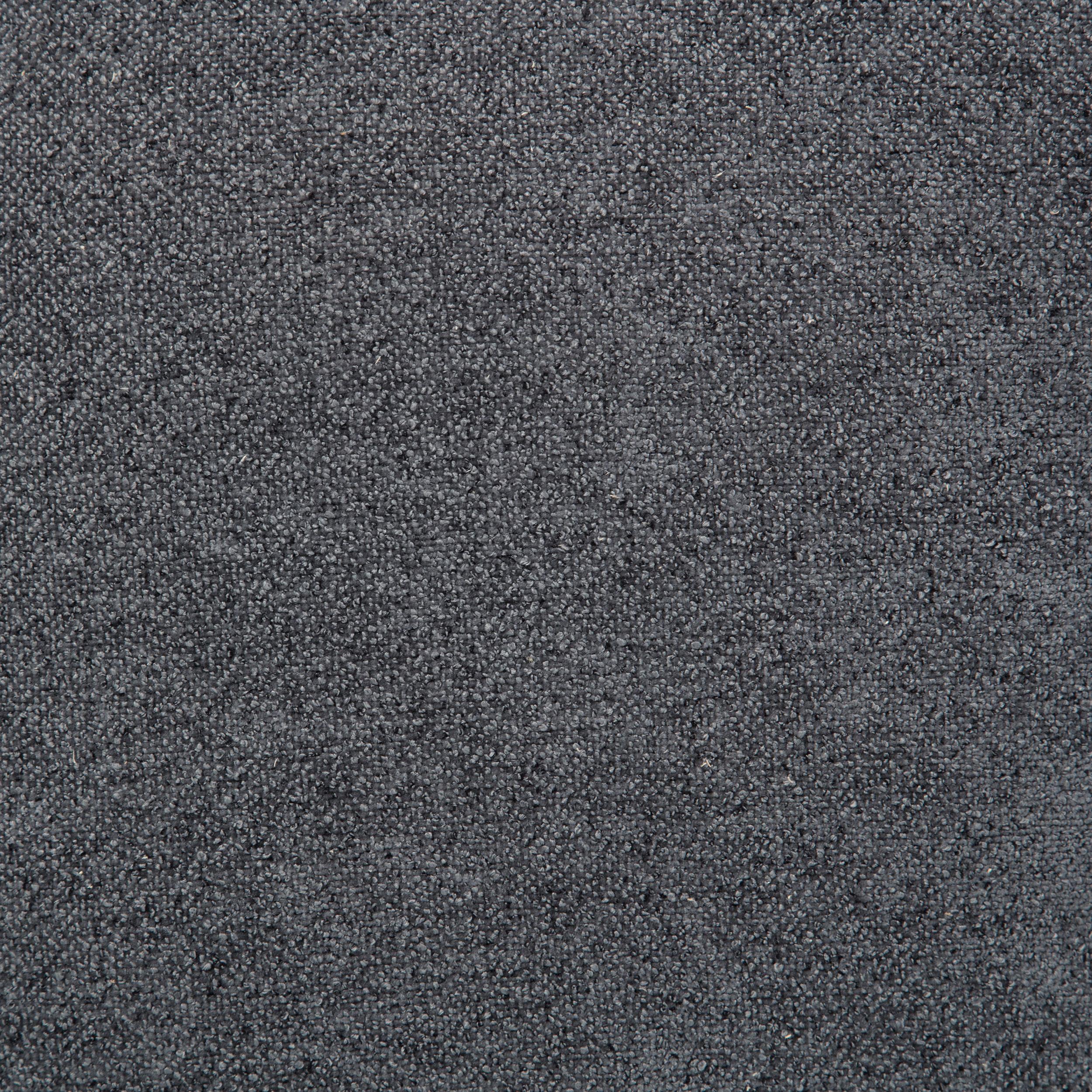 Octavia Upholstered Rectangular Ottoman Charcoal Grey - 509968