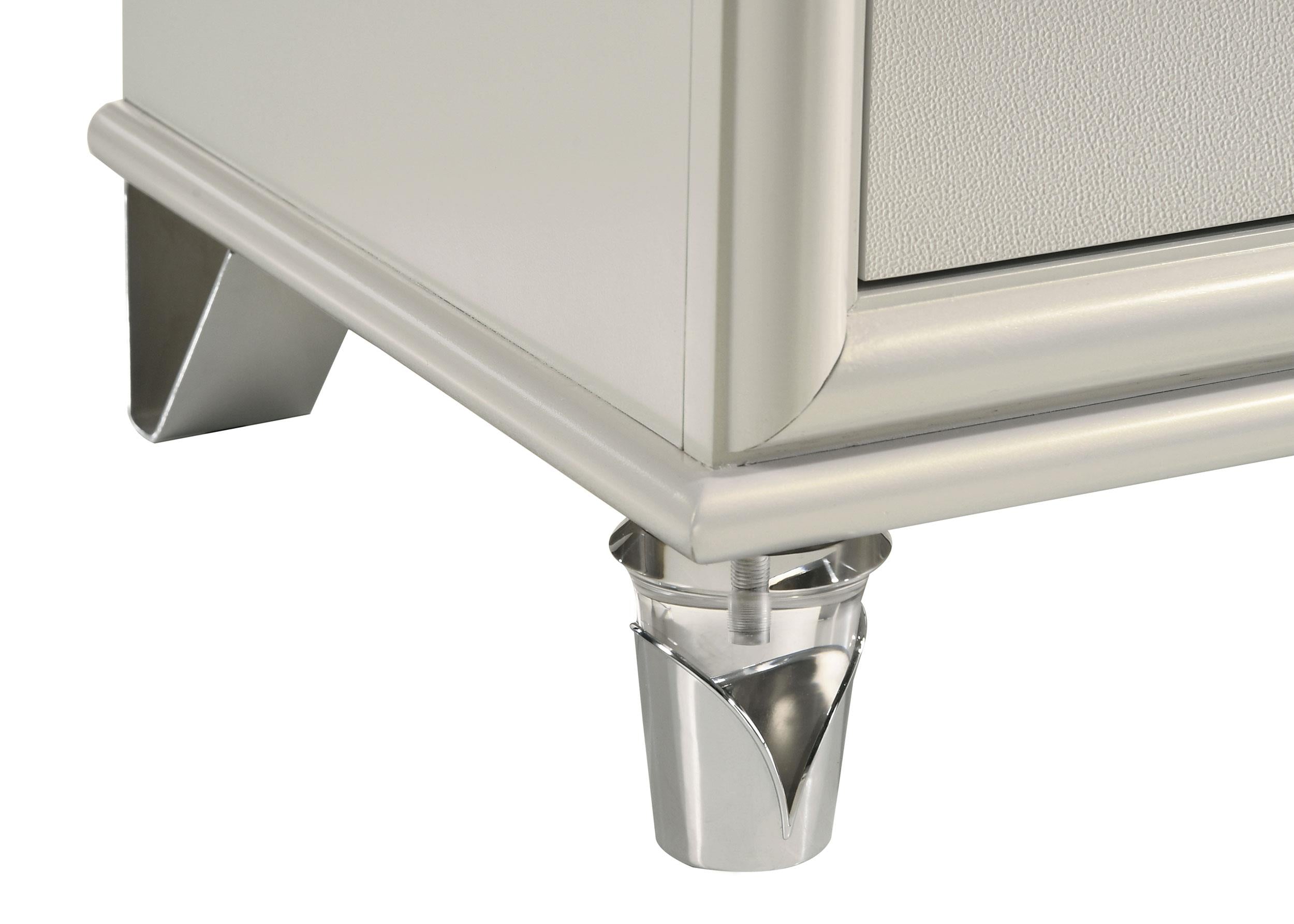 Olivia 5-piece Queen Bedroom Set Pearl White - 224951Q-S5
