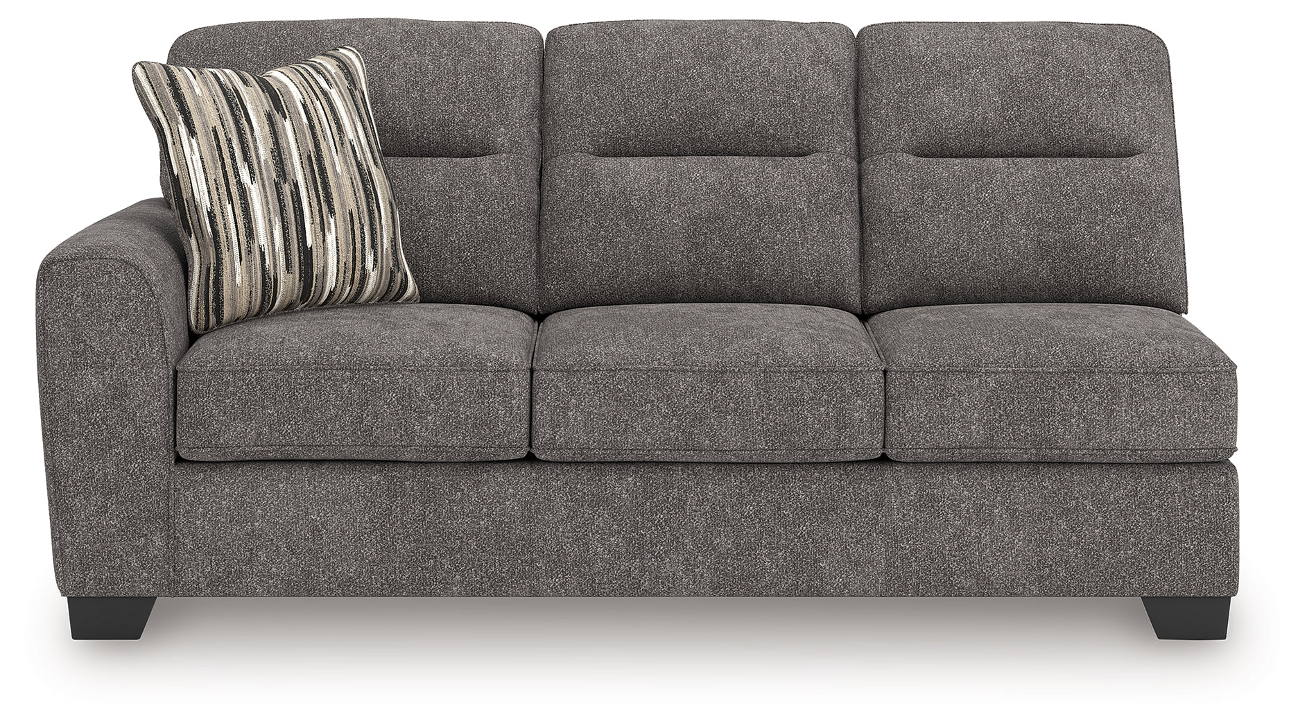 Olten Graphite Left-Arm Facing Sofa - 3130566