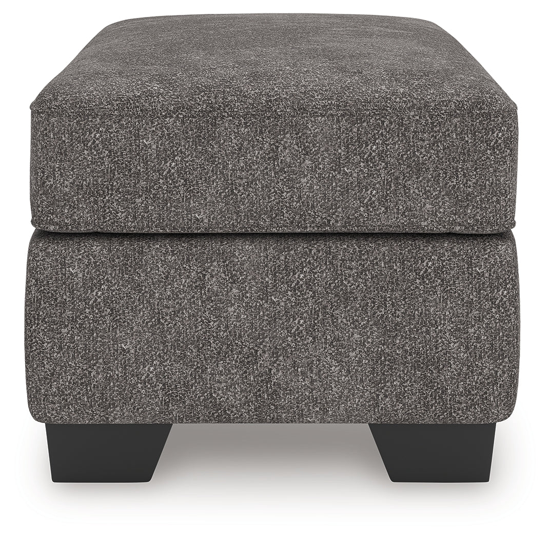 Olten Graphite Ottoman - 3130514