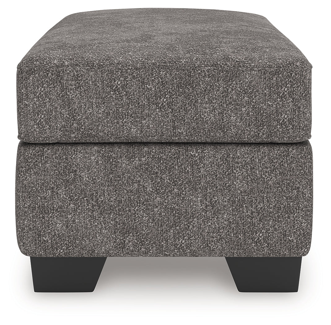 Olten Graphite Ottoman - 3130514
