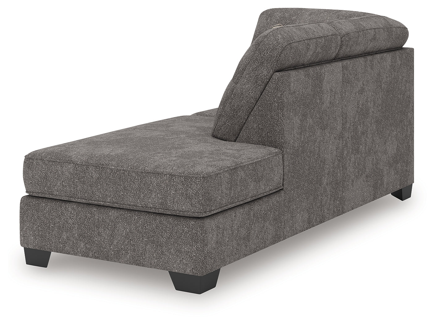 Olten Graphite Right-Arm Facing Corner Chaise - 3130517