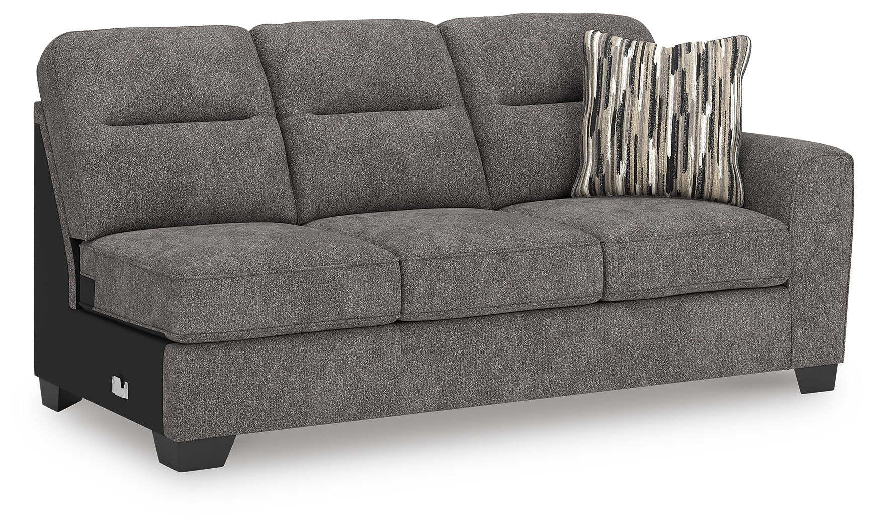 Olten Graphite Right-Arm Facing Sofa - 3130567