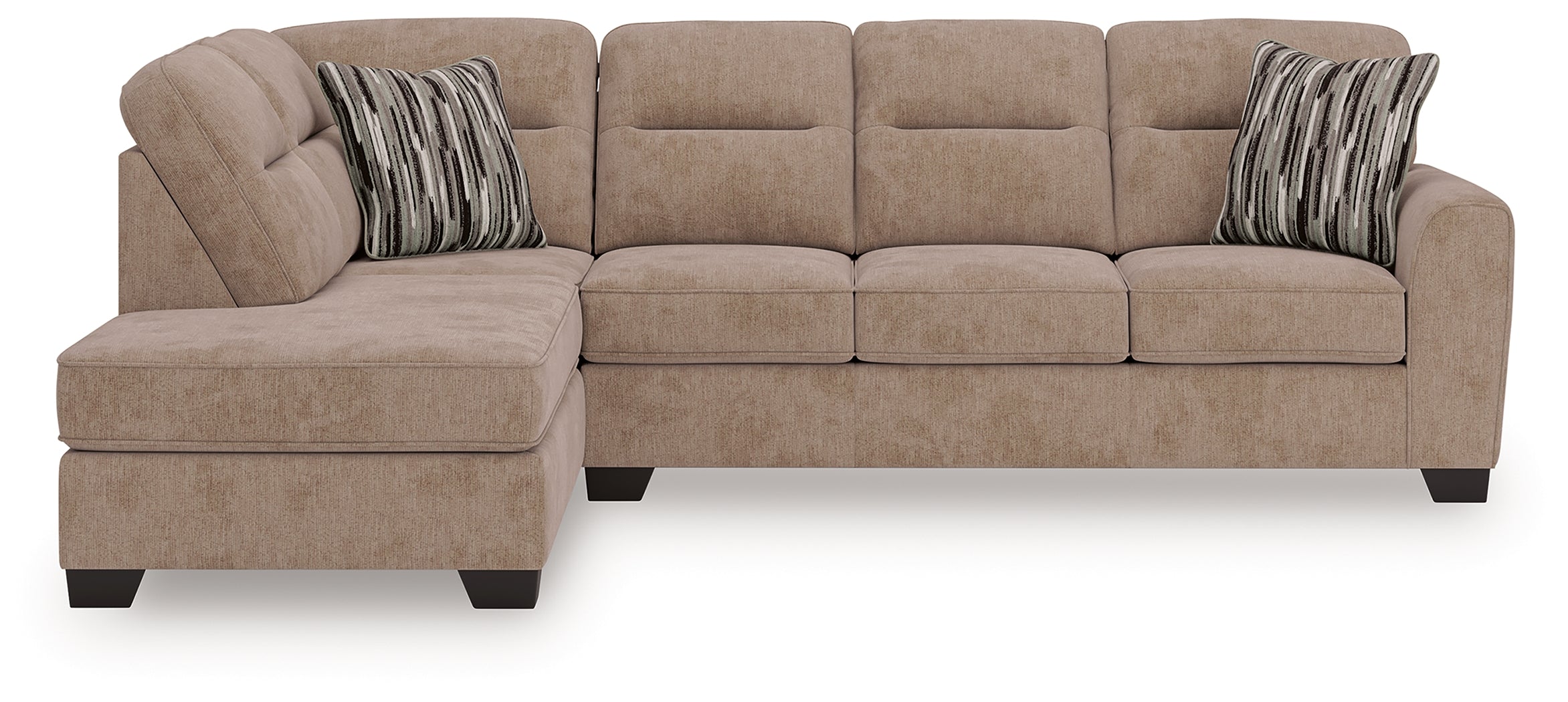 Olten Mocha 2-Piece Sectional with Chaise - 31304S1