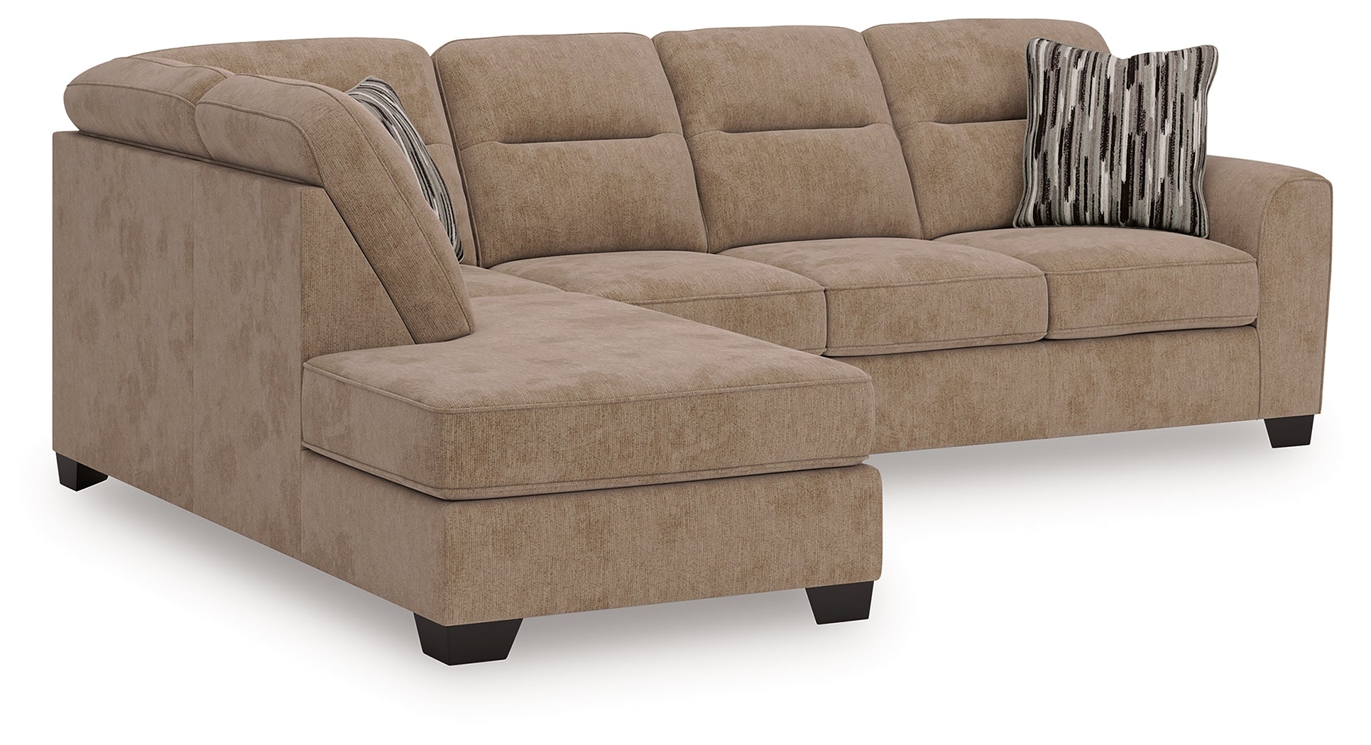 Olten Mocha 2-Piece Sectional with Chaise - 31304S1
