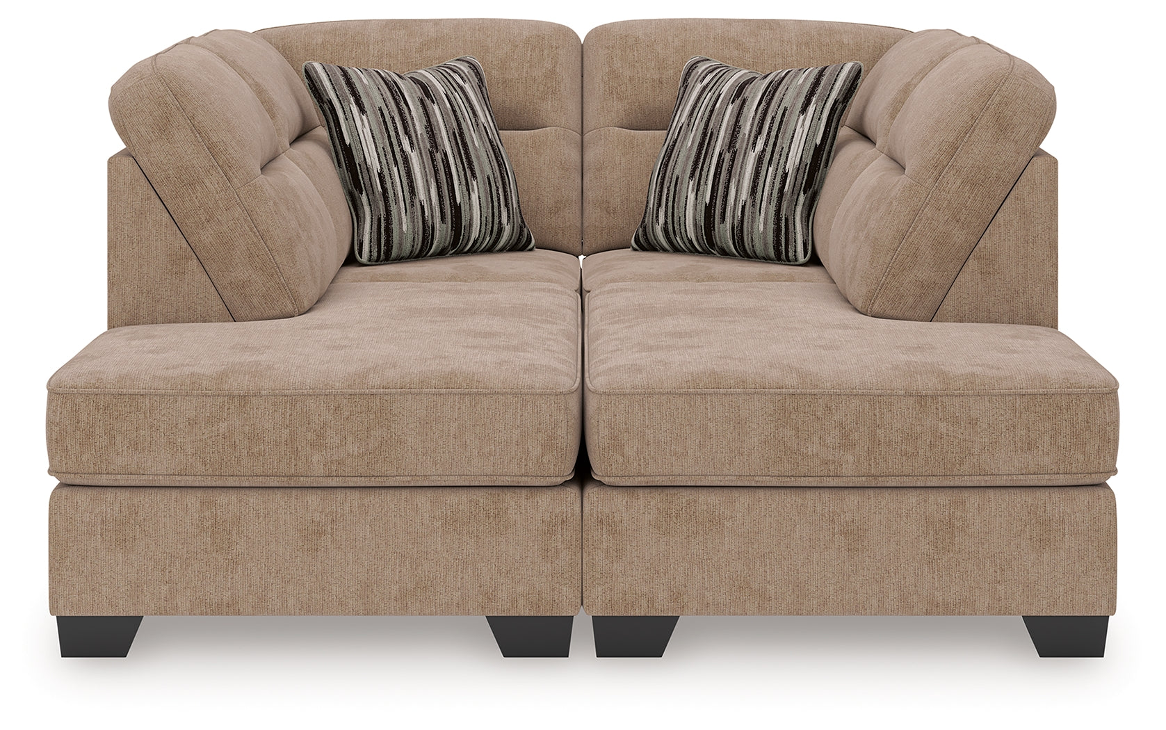 Olten Mocha 2-Piece Super Chaise - 31304S3