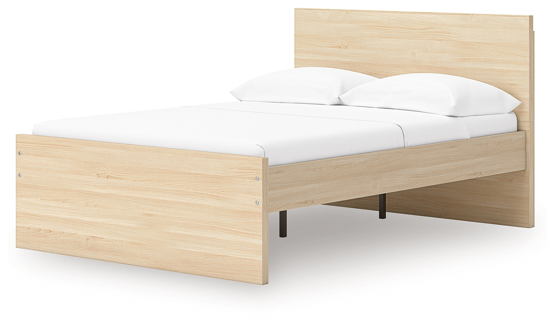 Onita Natural Full Panel Platform Bed - EB9632B5