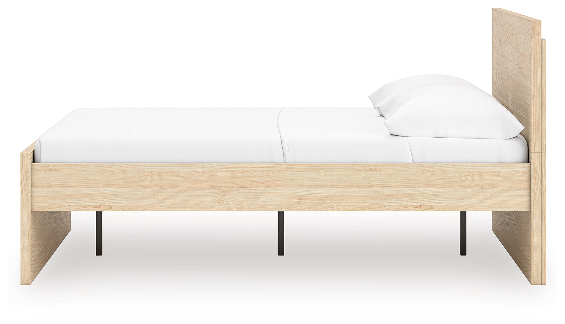 Onita Natural Full Panel Platform Bed - EB9632B5