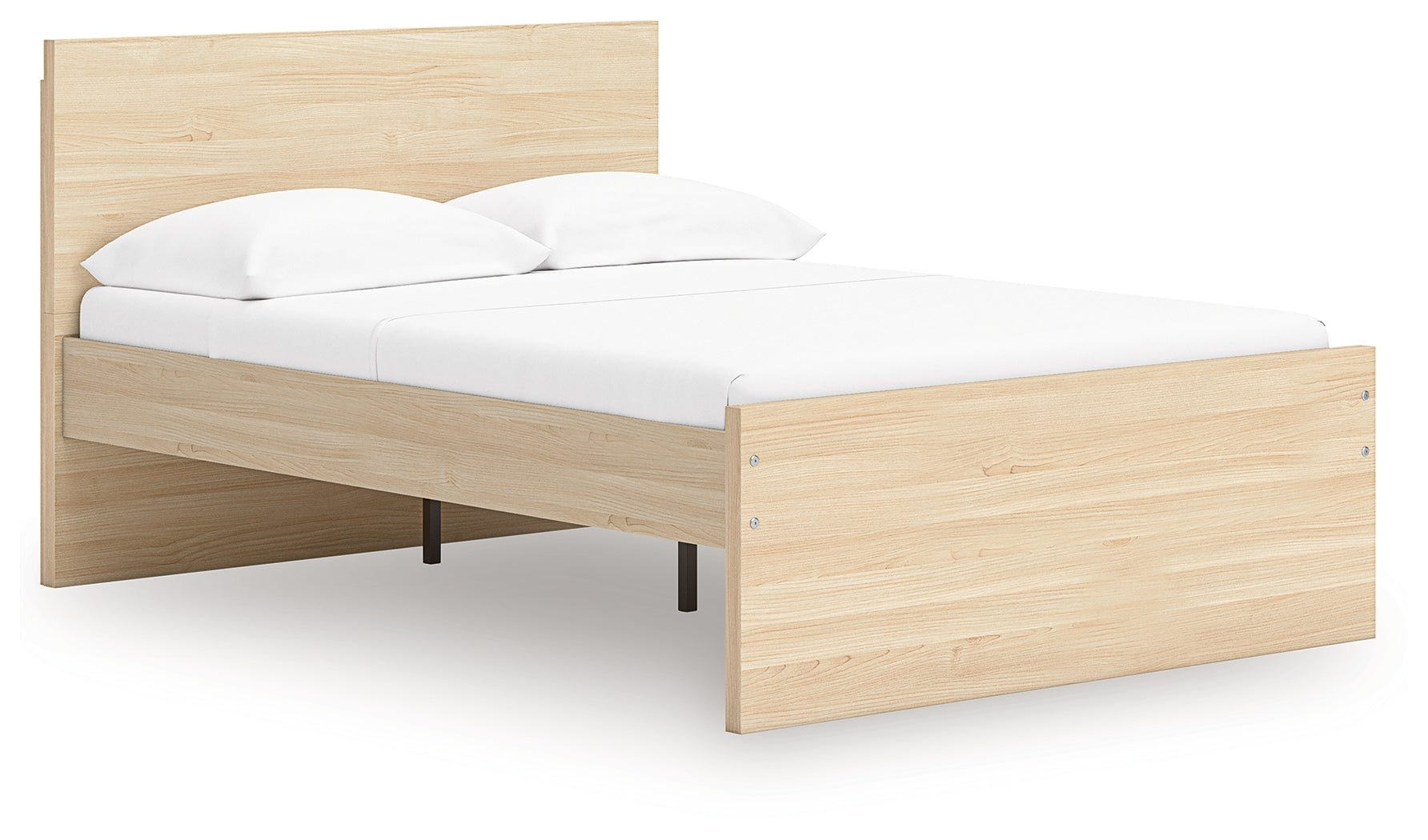Onita Natural King Panel Platform Bed - EB9632B22