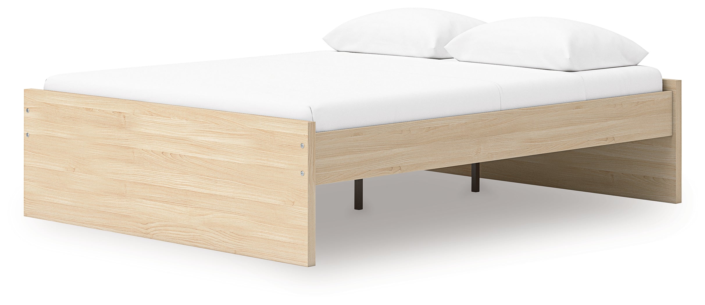 Onita Natural Queen Platform Bed - EB9632B3