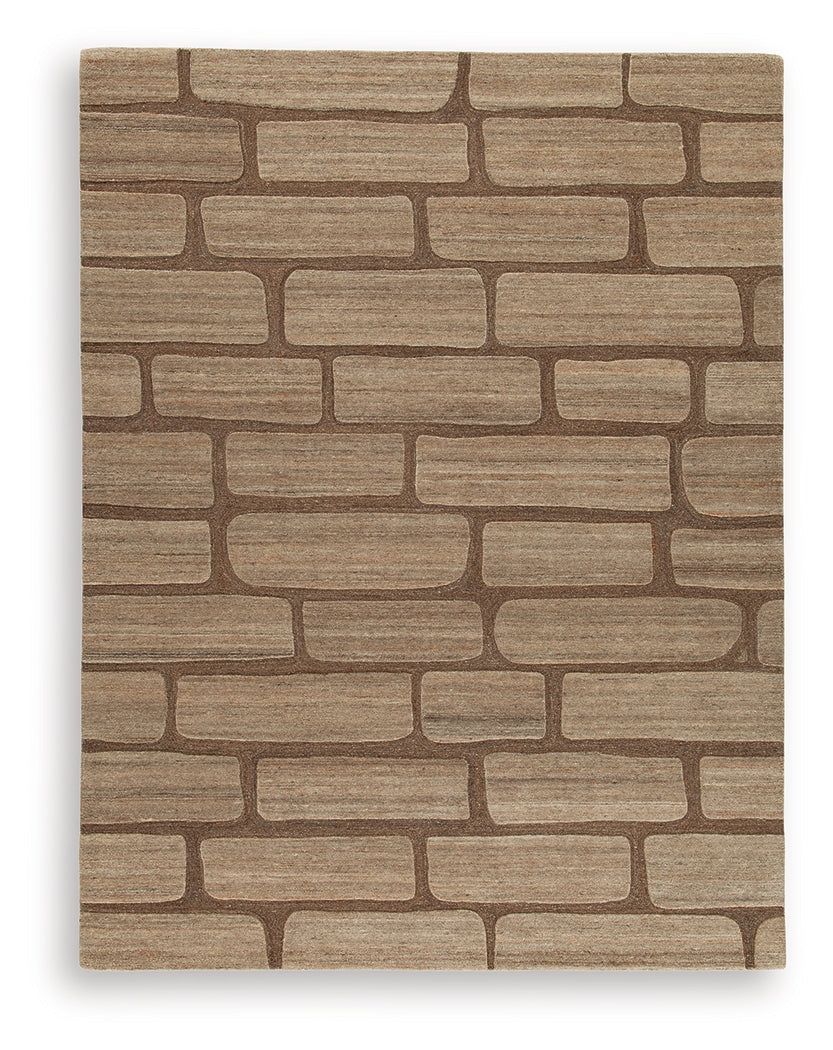 Orest Brown Large Rug - R407981