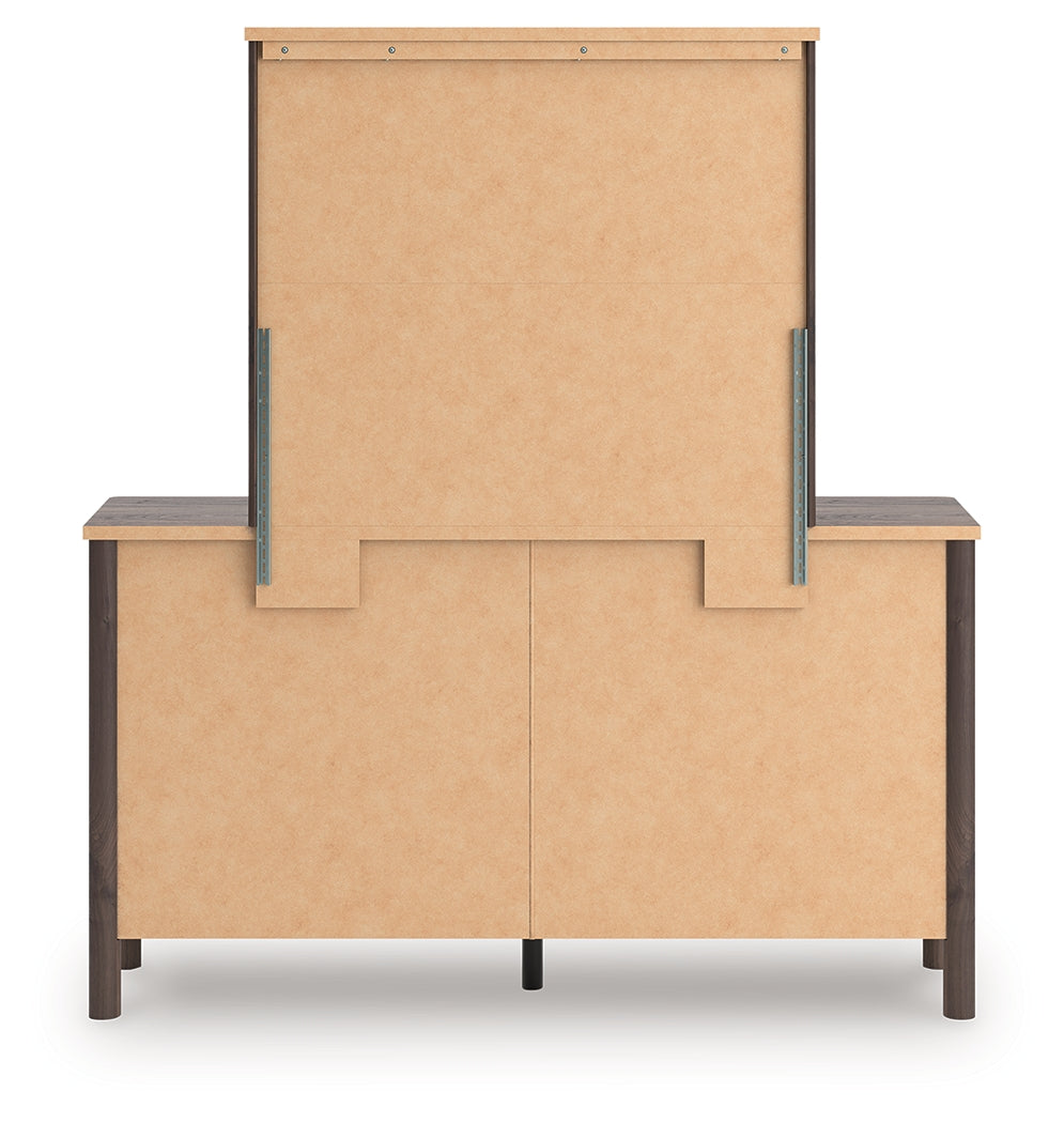 Pamytta Brown Dresser and Mirror - PCB2614B1