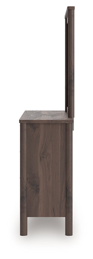 Pamytta Brown Dresser and Mirror - PCB2614B1