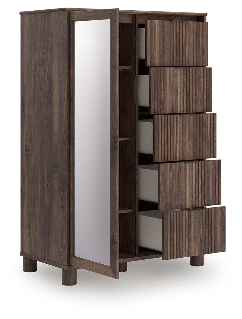 Pamytta Brown Dressing Chest - PCB2614-48