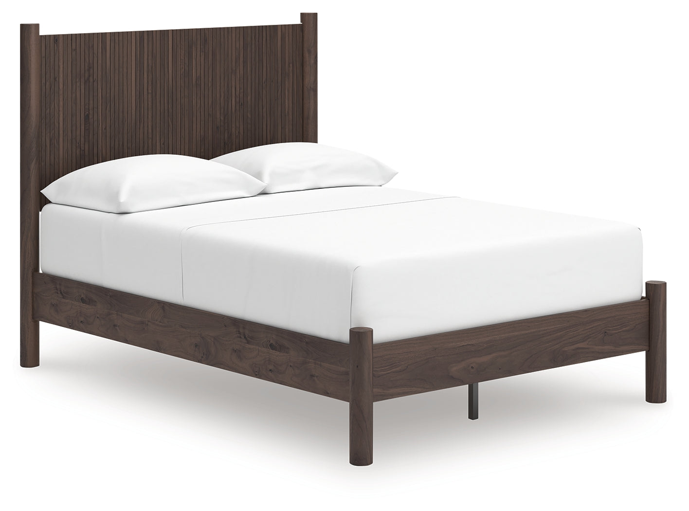 Pamytta Brown Full Panel Platform Bed - PCB2614B4