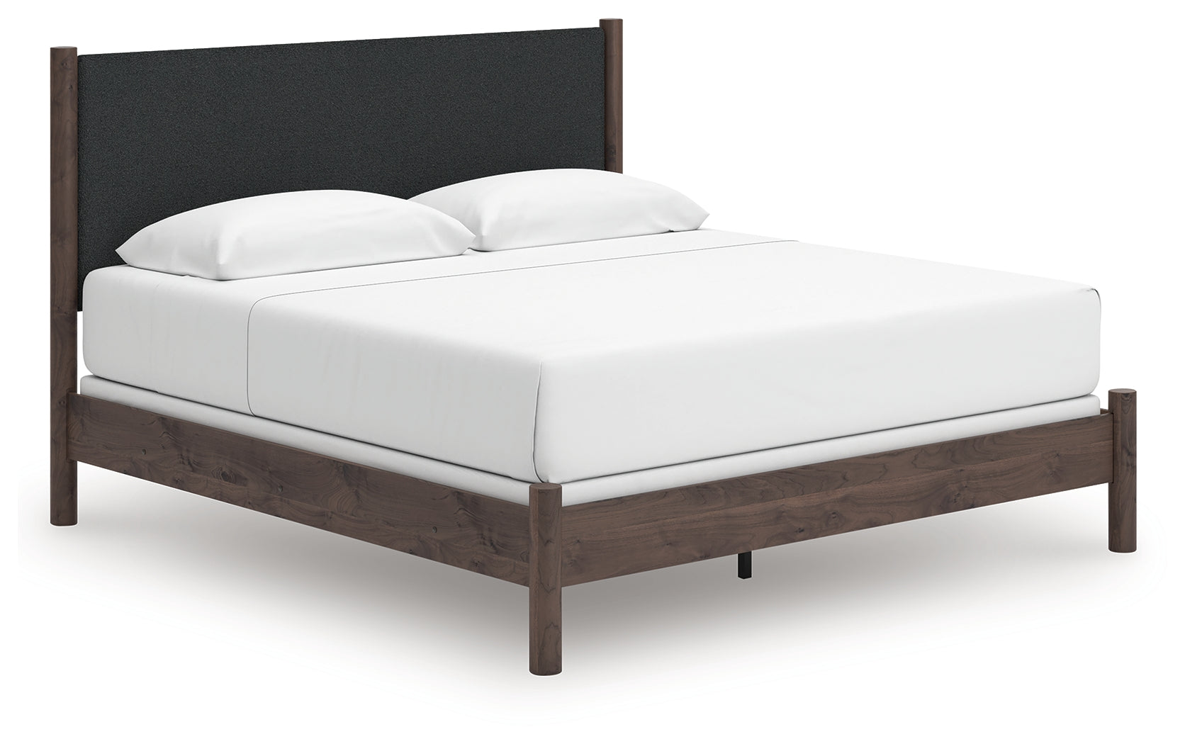 Pamytta Brown King Upholstered Panel Bed - PCB2614B29