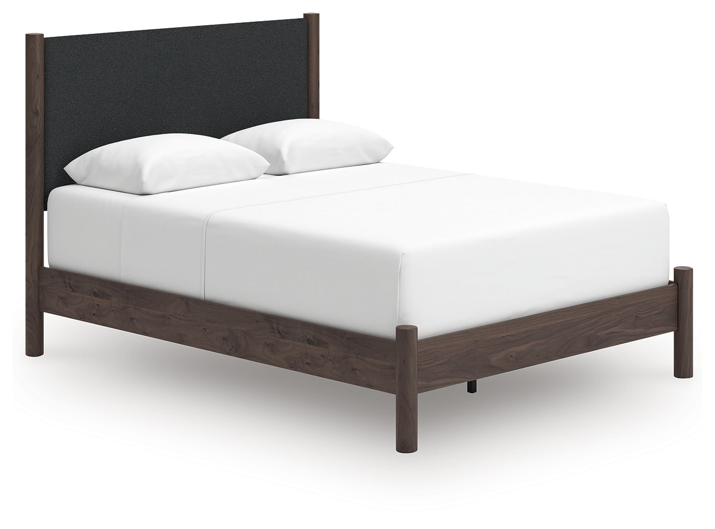 Pamytta Brown Queen Upholstered Panel Bed - PCB2614B24