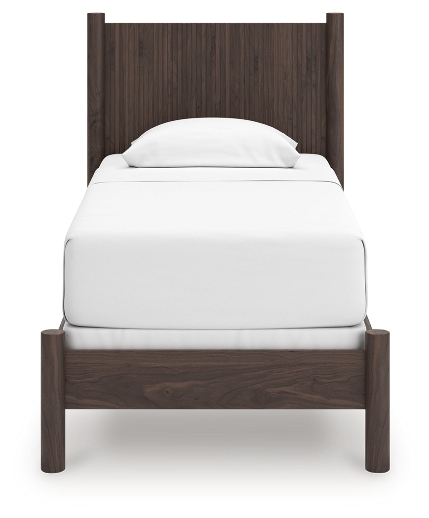 Pamytta Brown Twin Panel Bed - PCB2614B14