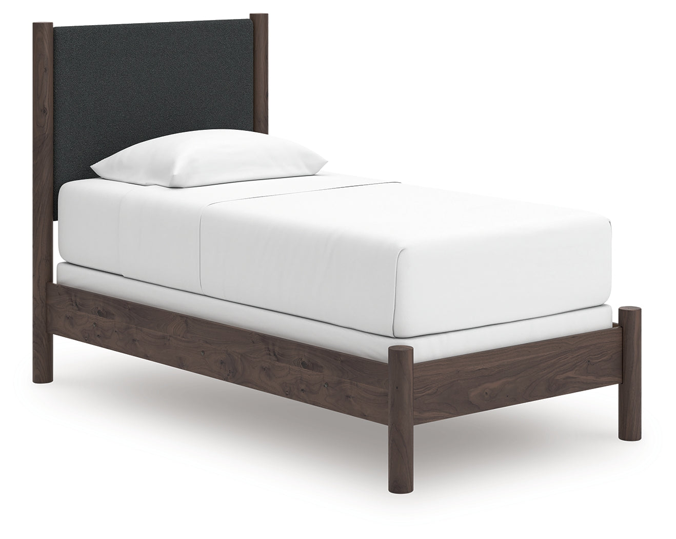 Pamytta Brown Twin Upholstered Panel Bed - PCB2614B20