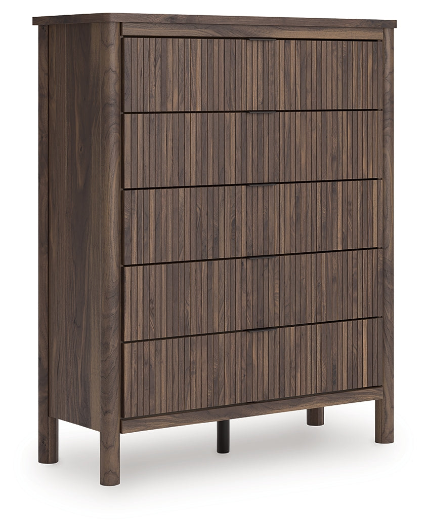 Pamytta Brown Wide Chest of Drawers - PCB2614-46