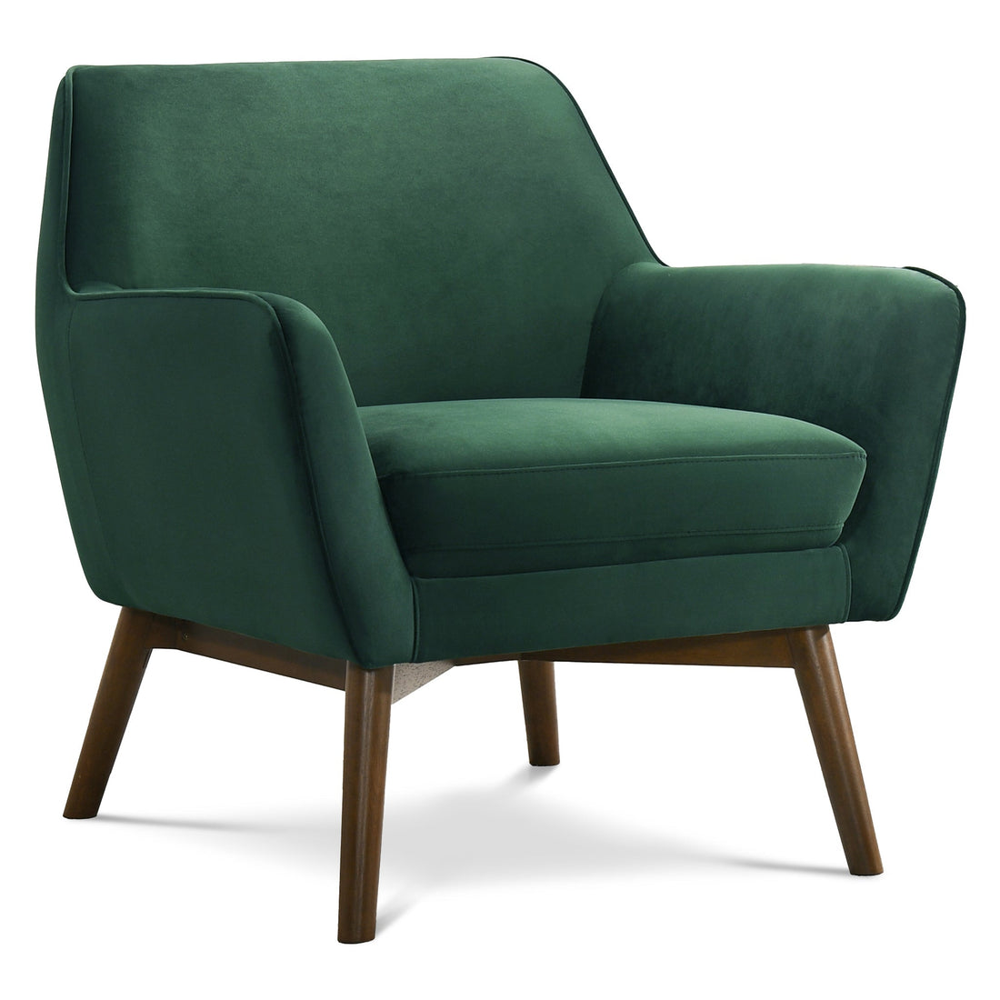 Panom Forest Green Velvet Lounge Chair - LCH00401914